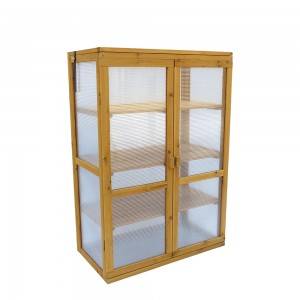Wood Multilayer Garden Greenhouse With Plexi Glass