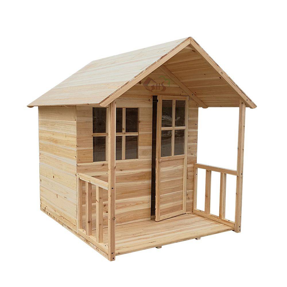 Outdoor Wholesale Garden Wood Play House for Kids Cubby House Supplier Featured Image