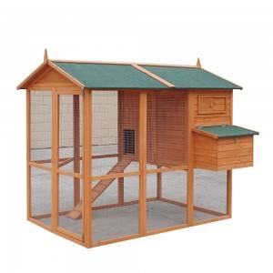 Weather-Proof Chicken Coop Wth Storage And Large Space