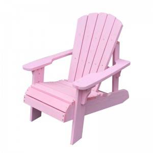 Good Quality Wooden Outdoor Children Adirondack Chair