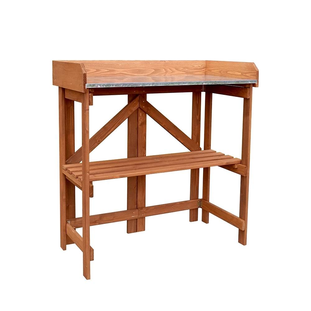 OEM/ODM Factory School Sandpit - T050 Outdoor Wooden Folding Working Table for Garden – GHS
