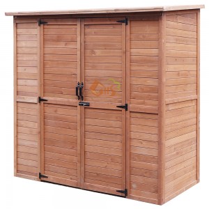Large Outdoor Wooden Garden Cabinet
