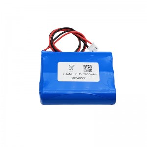 Wholesale 11.1V Cylindrical lithium battery, 18650 2600mAh