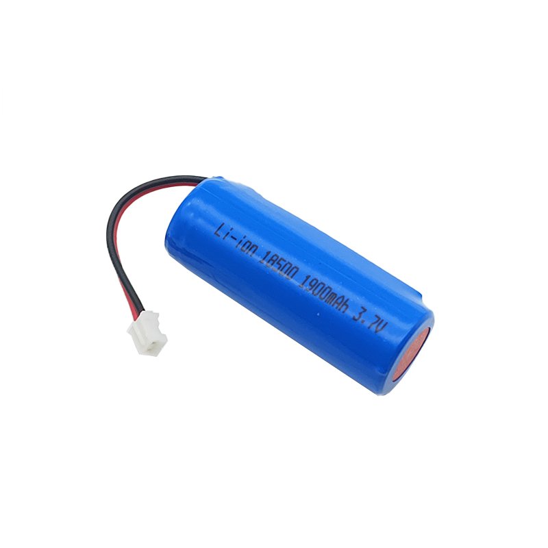 3.7V Cylindrical lithium battery product model 18500,1900mAh