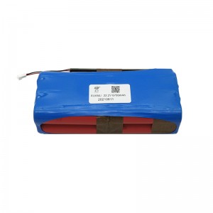 Popular Design for 12 Volt Rechargeable - 22.2V Imported lithium battery, 18650 6700mAh – Xuanli
