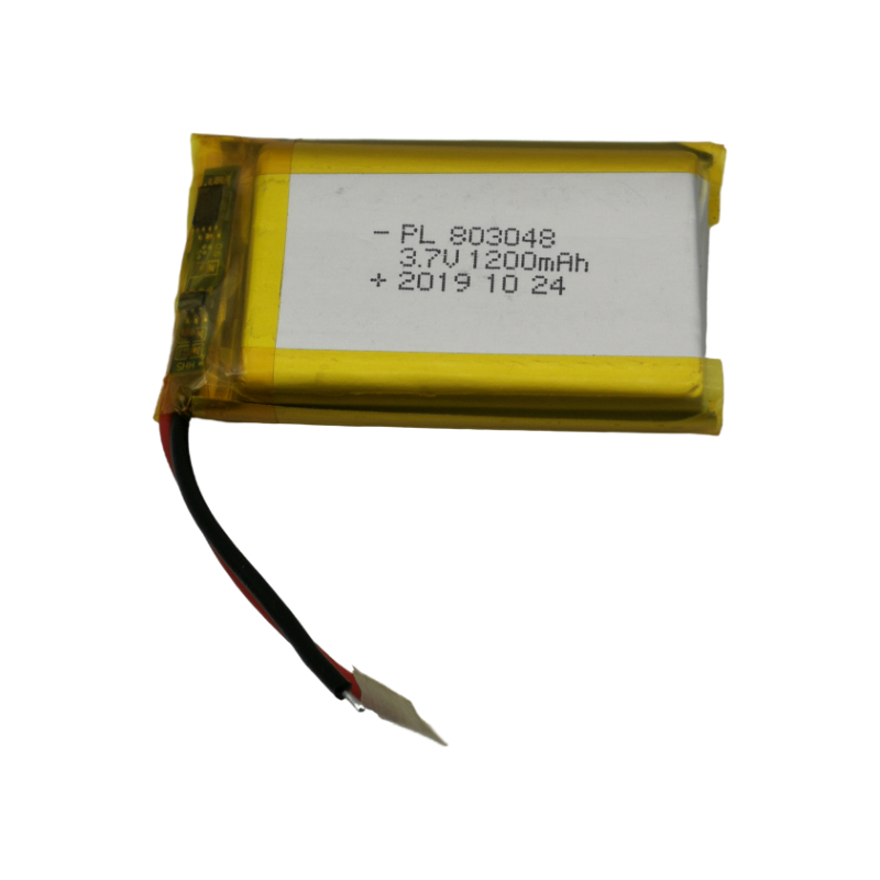 Factory made hot-sale 12 Volt Lithium Polymer Battery - 803048 1200mAh 3.7V For bluetooth audio alarm clock  – Xuanli