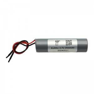 3.7V Cylindrical lithium battery packs, 18650 2500mAh Low-temperature lithium battery,OEM