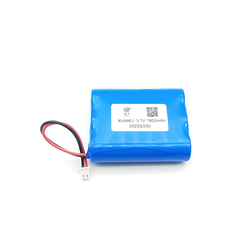 OEM/ODM Supplier Lithium Ion Battery Cylindrical - 3.7V Cylindrical lithium battery,18650 7800mAh – Xuanli