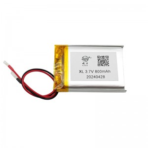 Wholesale 3.7V lithium polymer battery 703040 800mAh