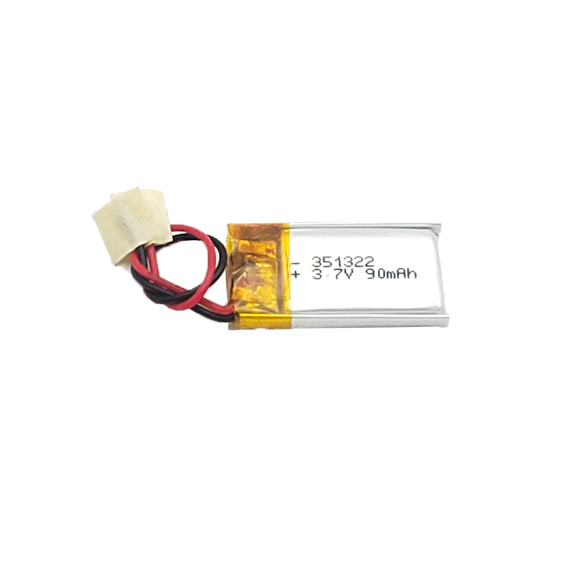 Low MOQ for Lithium Ion And Lithium Polymer - 3.7V Lithium polymer battery packs,351322 90mAh – Xuanli
