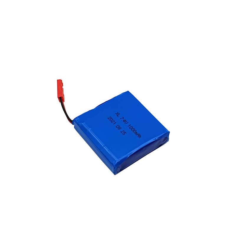 524041 7.4V 1000mAh Polymer lithium battery,10.5*40.5*44mm