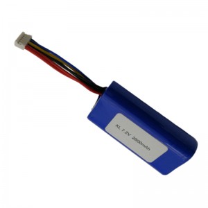 Big discounting Lithium Phosphate Battery Cells - Lithium battery 18650 2600mAh 7.2V – Xuanli