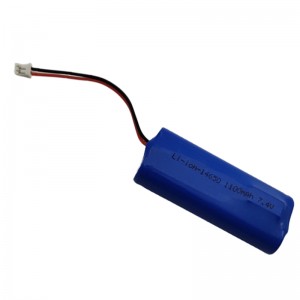 Reasonable price Companion Lithium Power Pack - 14650 7.4V 1100mAh for Electronic blood pressure monitor battery – Xuanli