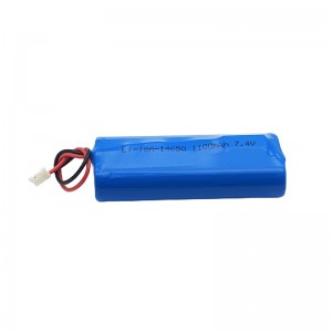 Wholesale Price High Power Lithium Ion Battery - 7.4V Cylindrical lithium battery,14650 1100mAh 7.4V medical lithium battery – Xuanli