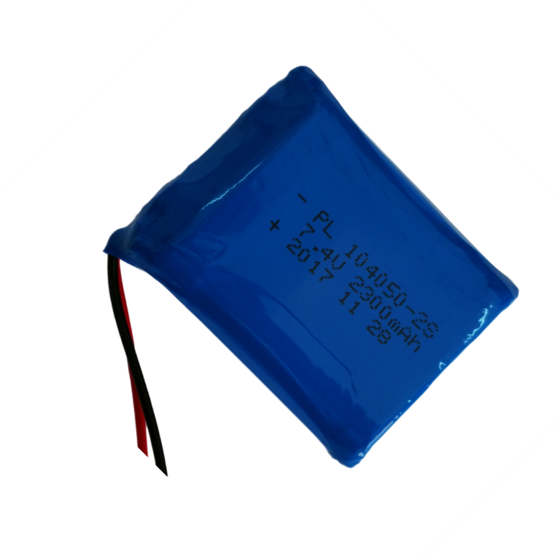 104050 7.4V 2300mAh Lithium polymer battery
