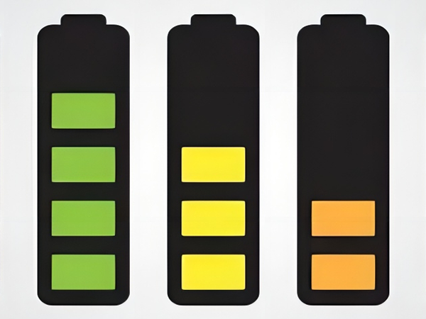 What is the depth of discharge of polymer lithium-ion batteries?