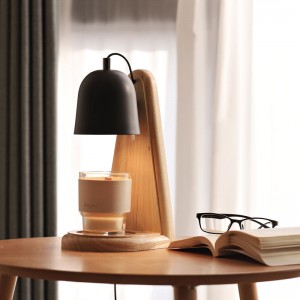 Gumový dřevěný ohřívač svíček výrobce patentovaný design nového časového spínače domácí aromalampy