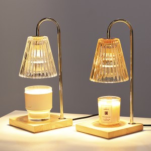 Candle Warmer Lamp, Electric Candle Lamp Warmer, අම්මාට තෑගි, නිදන කාමර ගෘහ අලංකරණය Dimmable Wax Melt Warmer with Scented Wax 2 Bulbs, Jar Candles