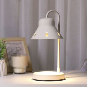 Diseño exclusivo de lámpara calentadora de velas para el hogar, barata, ahuecada
