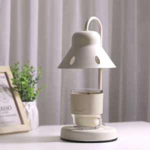 Vyhĺbená lacná lampa s exkluzívnym dizajnom na ohrievanie sviečok