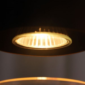 Ihålig billig hushållsljusvärmare lampa exklusiv design