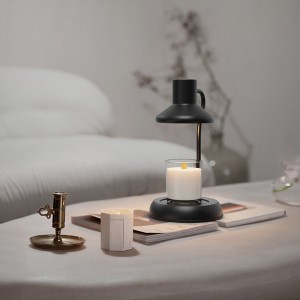 Naujo stiliaus elektrinis žvakių šildytuvas stalinė lempa naktinė šviesa namų dekoratyvinė miegamojo apšvietimas beliepsnio aromato degiklis kūrybingos dovanos draugams