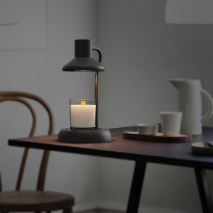 Lampu Meja Penghangat Lilin Elektrik Gaya Baru Lampu Malam Lampu Kamar Tidur Dekoratif Rumah Pembakar Aroma Tanpa Api Hadiah Kreatif untuk Teman