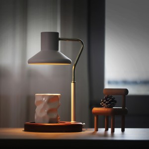 Nový styl elektrické svíčky teplejší stolní lampa noční světlo domácí dekorativní osvětlení ložnice bezplamenný aroma hořák kreativní dárky pro přátele