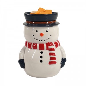 Frosty Illuminatio fragrans calidior -Snowman Nativitatis Atmosphaerae Decoration
