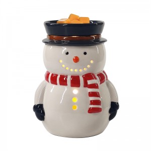 Frosty Illumination aromātu sildītājs - Sniegavīru Ziemassvētku atmosfēras dekorēšana