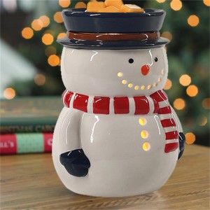 เครื่องอุ่นน้ำหอม Frosty Illumination - ตกแต่งบรรยากาศคริสต์มาสมนุษย์หิมะ