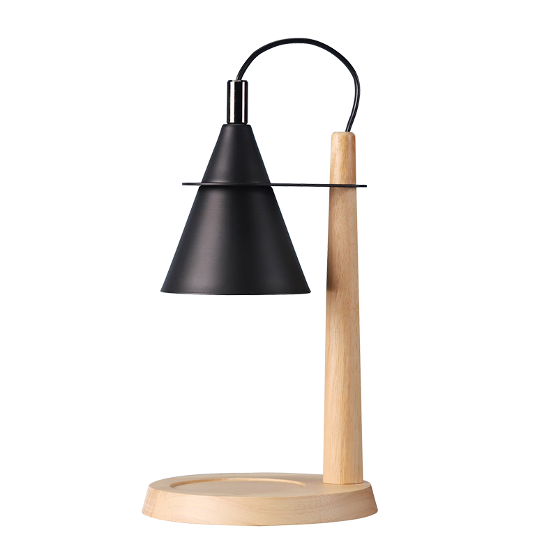 Модерна ламба за загревање на свеќи од природно гума од дрво