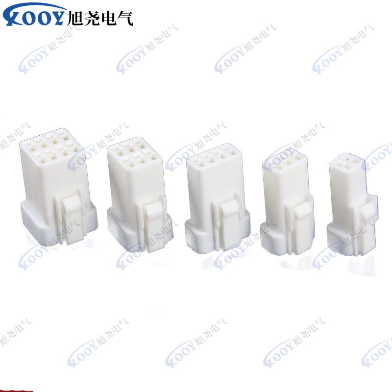 Factory direct white JST2-3-4-6-8 car connector
