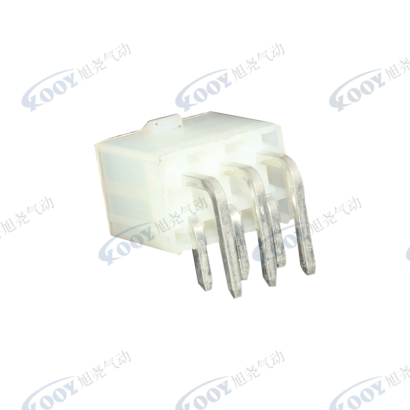 Factory direct white 6-pin 5557-2×3-pin automotive connector