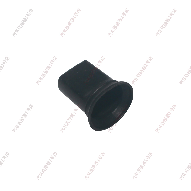 Factory direct sale black 2 hole soft leather case DJD025-1 car connector
