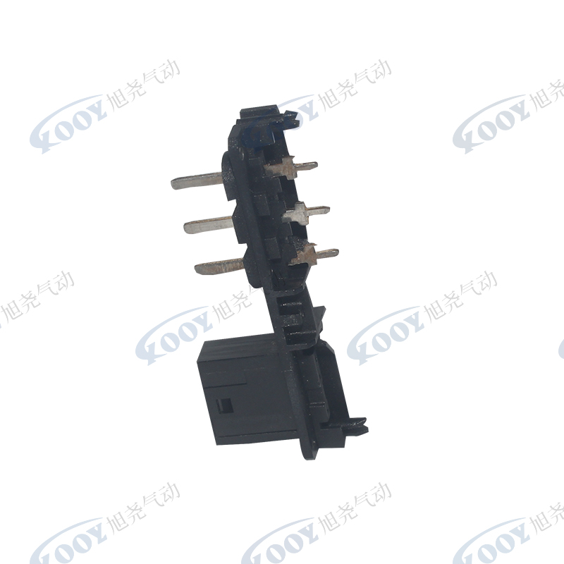 Factory direct sale black 3+3 pin seat car connector