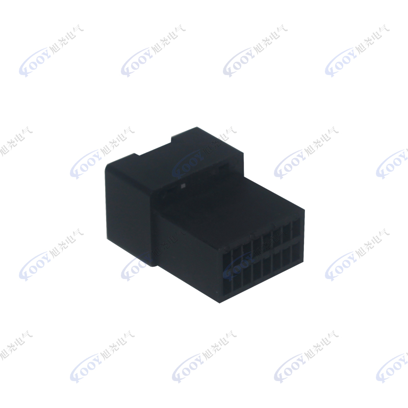 Factory direct sale black 16 hole DJ7161-1.2-11 car connector