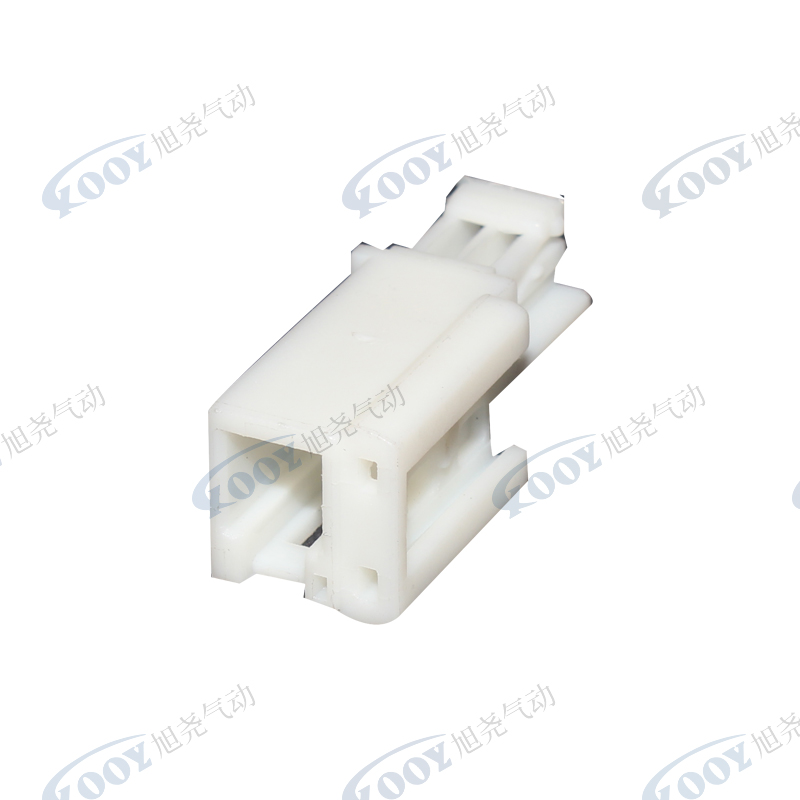 Factory direct white 2-hole DJ7027-1.2-11 car connector