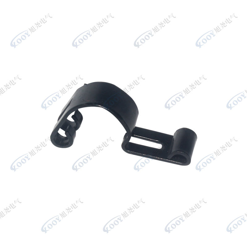 Factory direct sale black battery box buckle