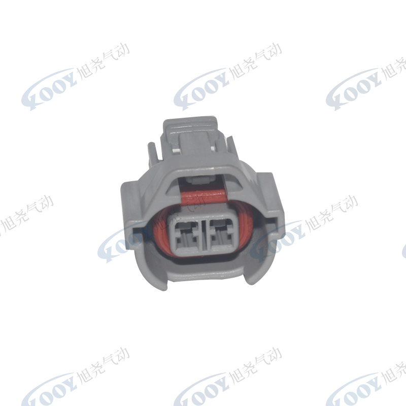 Factory direct sales gray 2-hole DJ7025-2-21 car connector