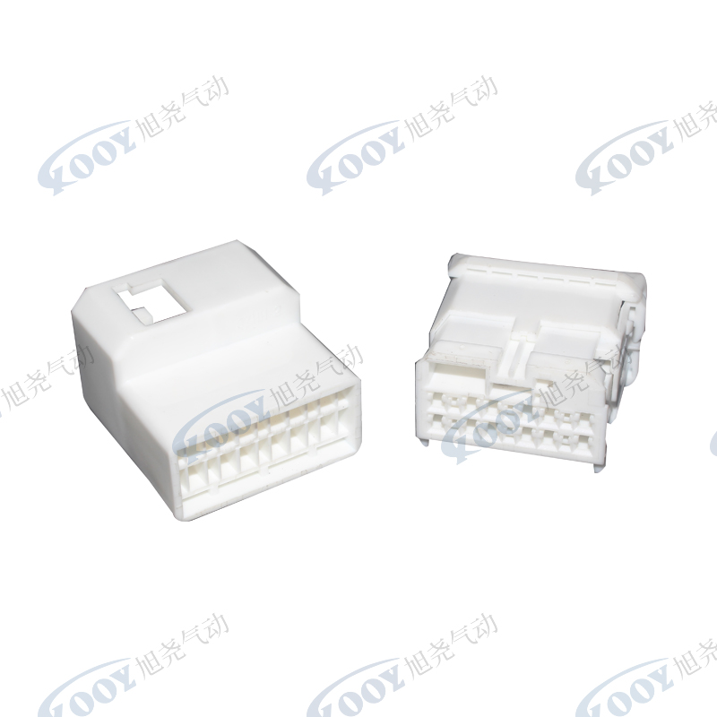 Factory direct white 18-hole DJ7181-1.2-2.2-11-21 car connector