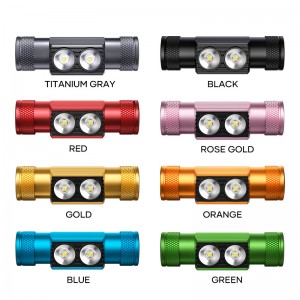 High Quality LED Headlamp SST40 2350LM Customizable Colors for Outdoor Running Camping