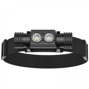 New Design Outdoor Headlamp Rechargeable Camping Head Torch for Fishing Hunting