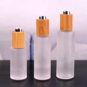 30ml 40ml 50ml 60ml Cosmetic packaging glass dropper bottles glass lotion bottle