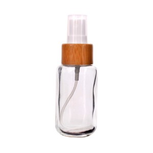 high quality boston round 50ml perfume glass bottle