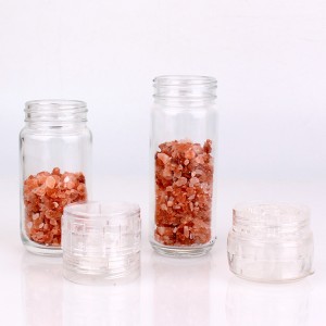 factory price Spice Glass grinder for Salt Pepper