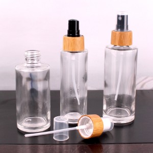 100ml perfume glass bottle with spray mist pump