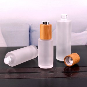 30ml 40ml 50ml 60ml Cosmetic packaging glass dropper bottles glass lotion bottle
