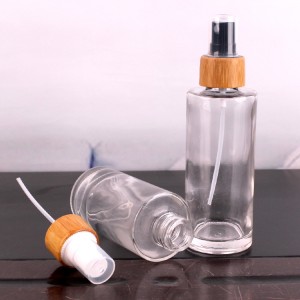 100ml perfume glass bottle with spray mist pump