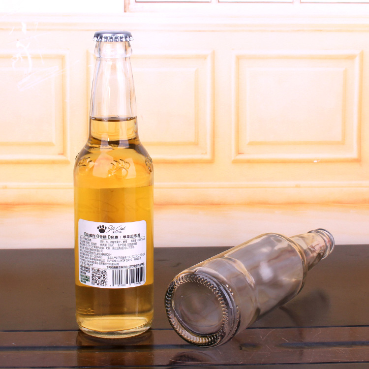 Заводська ціна 330мл пива напоїв скляна пляшка з короною кришкою